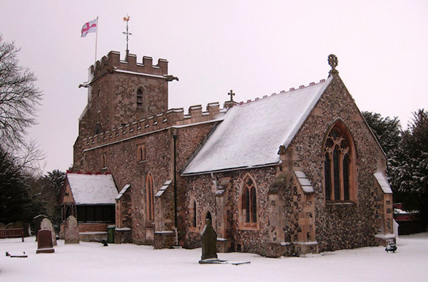 All Saints, Buckland