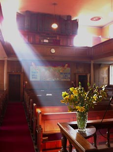 New mills Church Interior